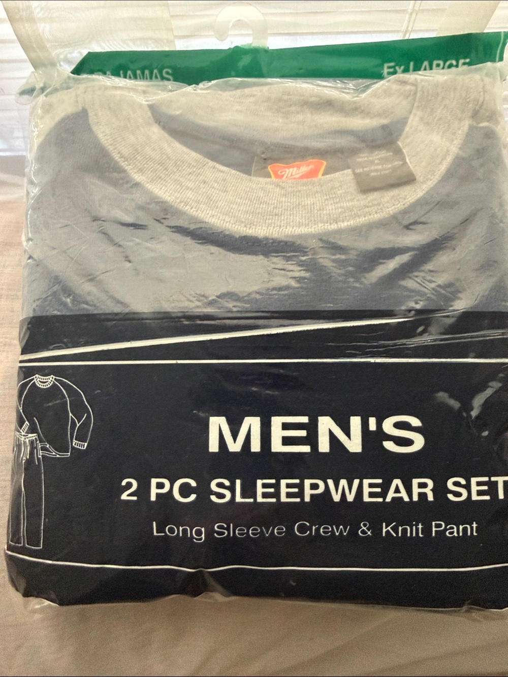 Men's 2-Piece Sleepwear Set - Gray